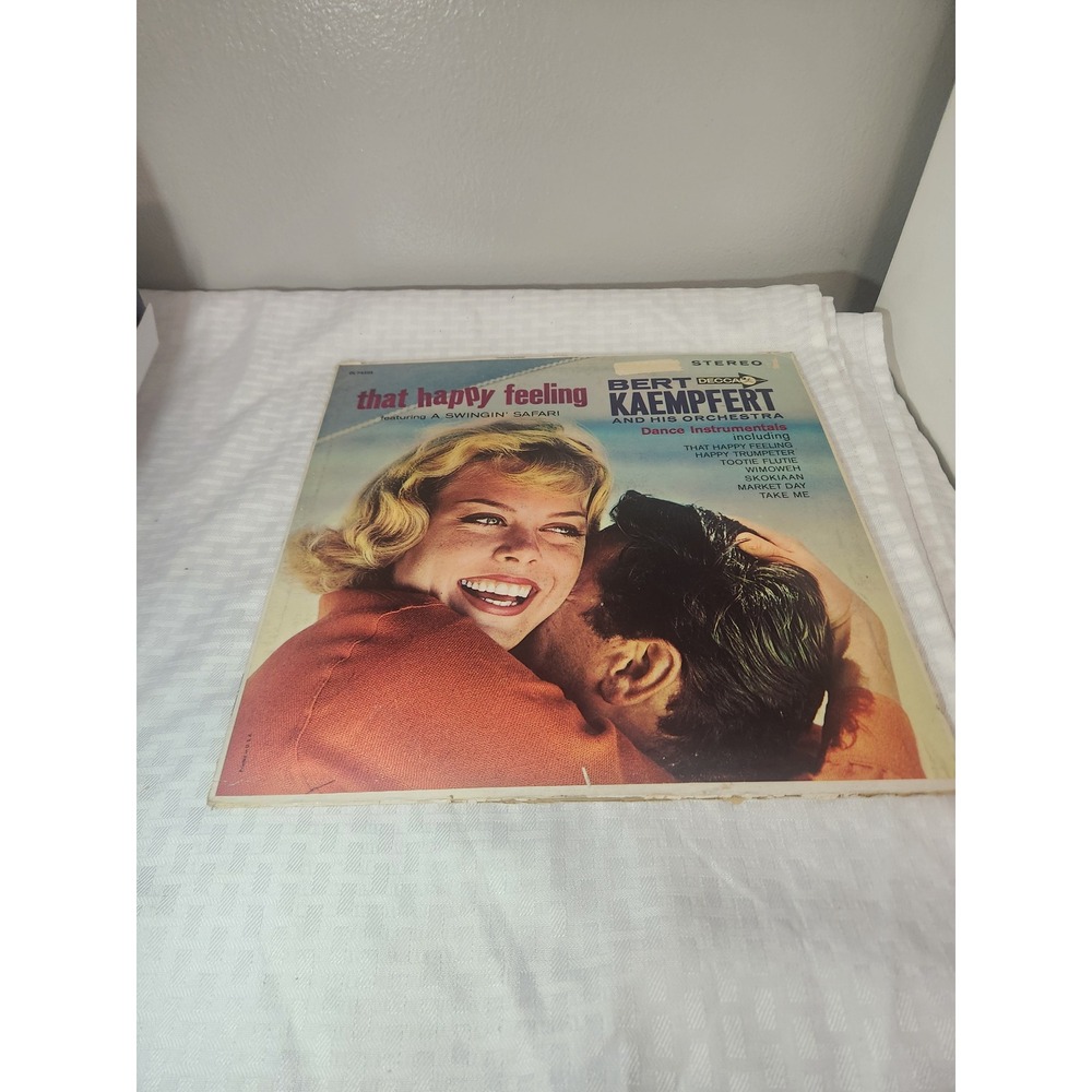 Bert Kaempfert That Happy Feeling Vinyl LP Decca DL 74303 Stereo Big Band Jazz